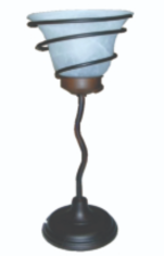 Lampara de mesa Resorte
