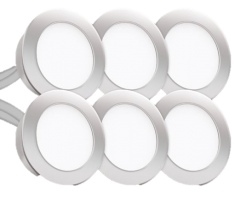 Lamparas Empotradas Set 6 Satin