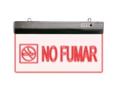 Letrero NO FUMAR 4W