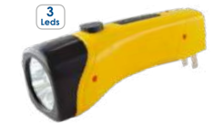Linterna de Mano Recargable 4 Leds Adir 2