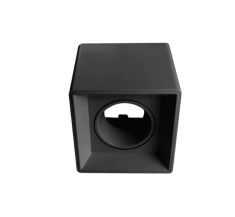 PHILCO LUMINARIO DOWN LIGHT CUADRADO PARA SOBREPONER COLOR NEGRO