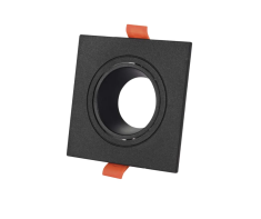 PHILCO LUMINARIO DOWN LIGHT PARA MR16 CUADRADO DIRIGIBLE NEGRO