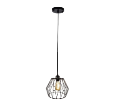 Philco Luminario Con Reja Multiforma Negro
