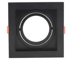 Philco Luminario Down Ligth Para AR11 Cuadrado Negro