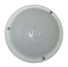 Plafon Gris Mandala LED Marco Blanco