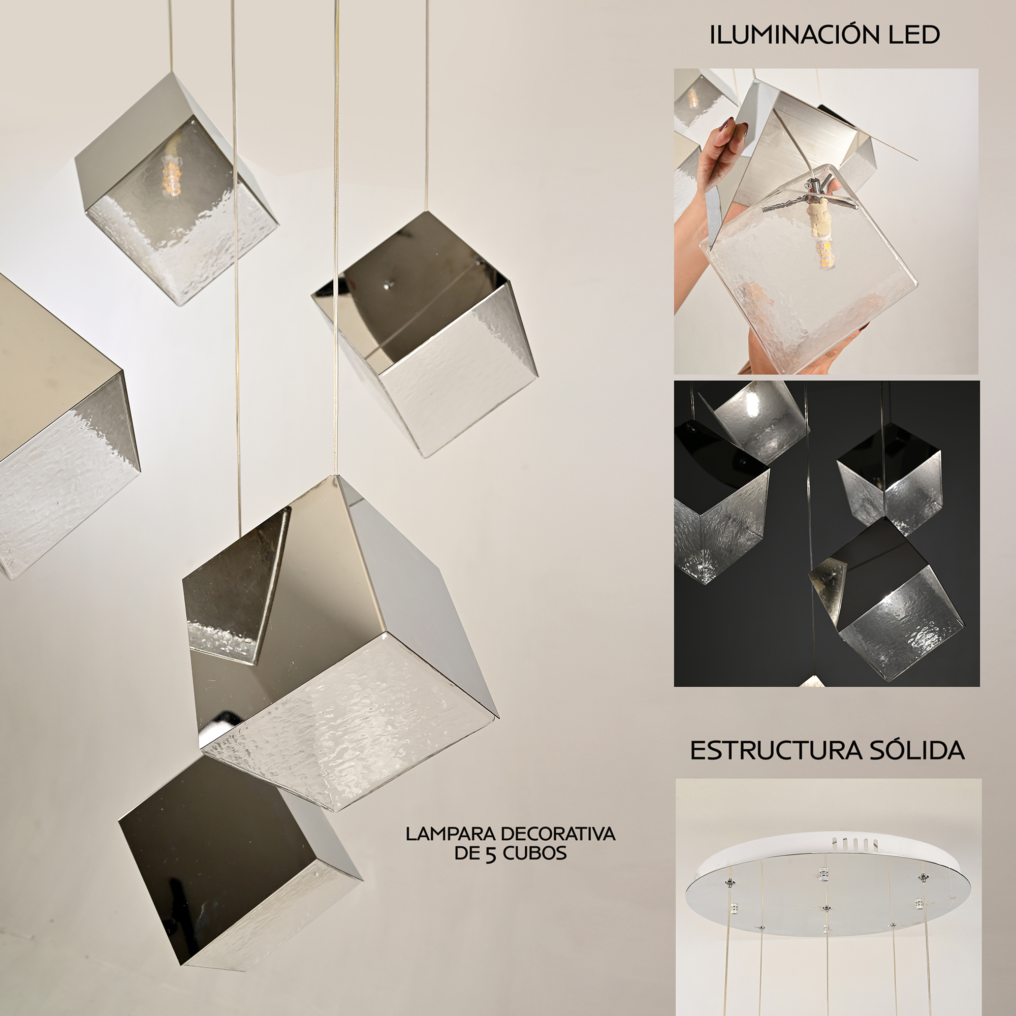 Candil Colgante de Cubos Dad 5 Luces / Candil-Colgante-de-Cubos-Dad-5-Luces-326406399755131.jpg