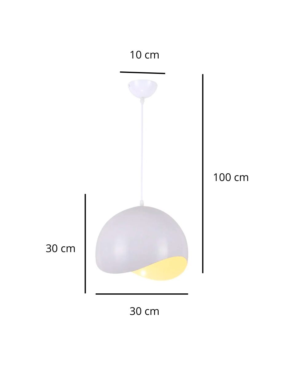 Lampara Colgante Blanca / Lampara-Colgante-Blanca-82419570957204.jpg