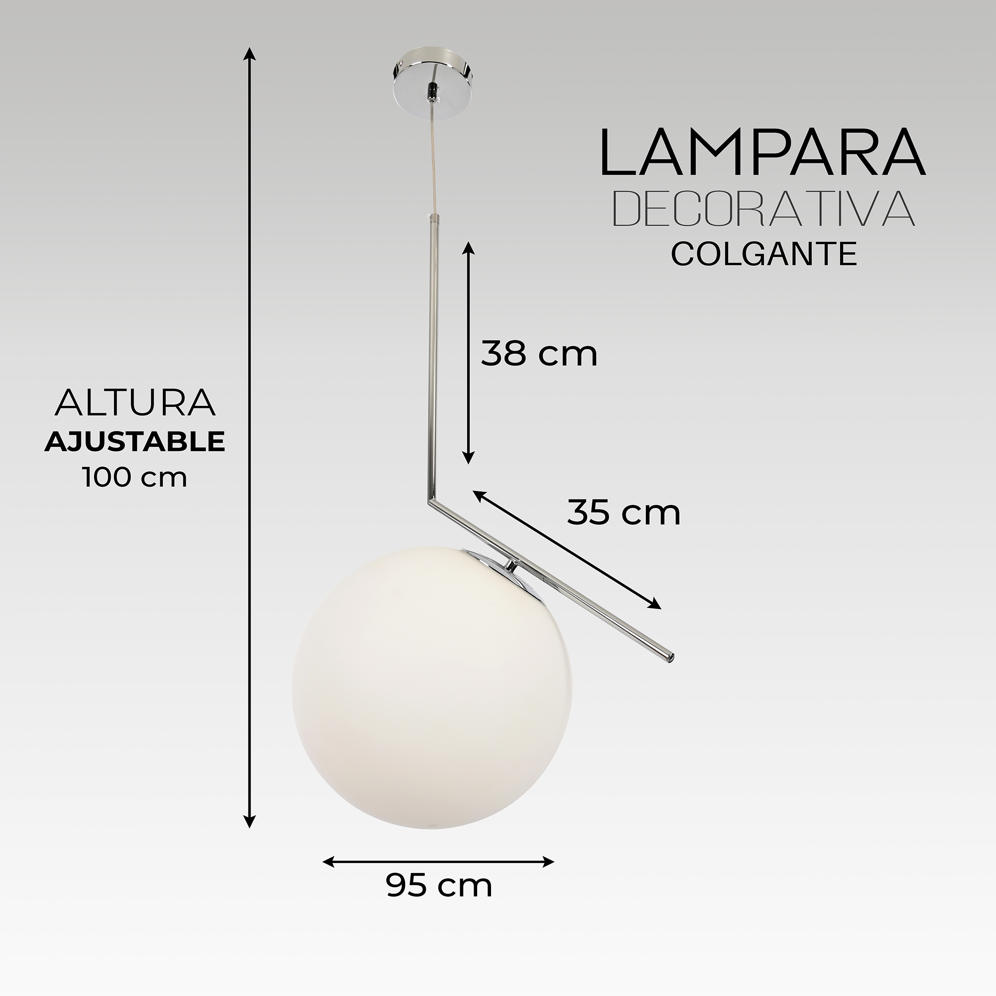 Lampara Colgante Globo 1 Esfera Grande / Lampara-Colgante-Globo-1-Esfera-Grande-327088995990441.jpg