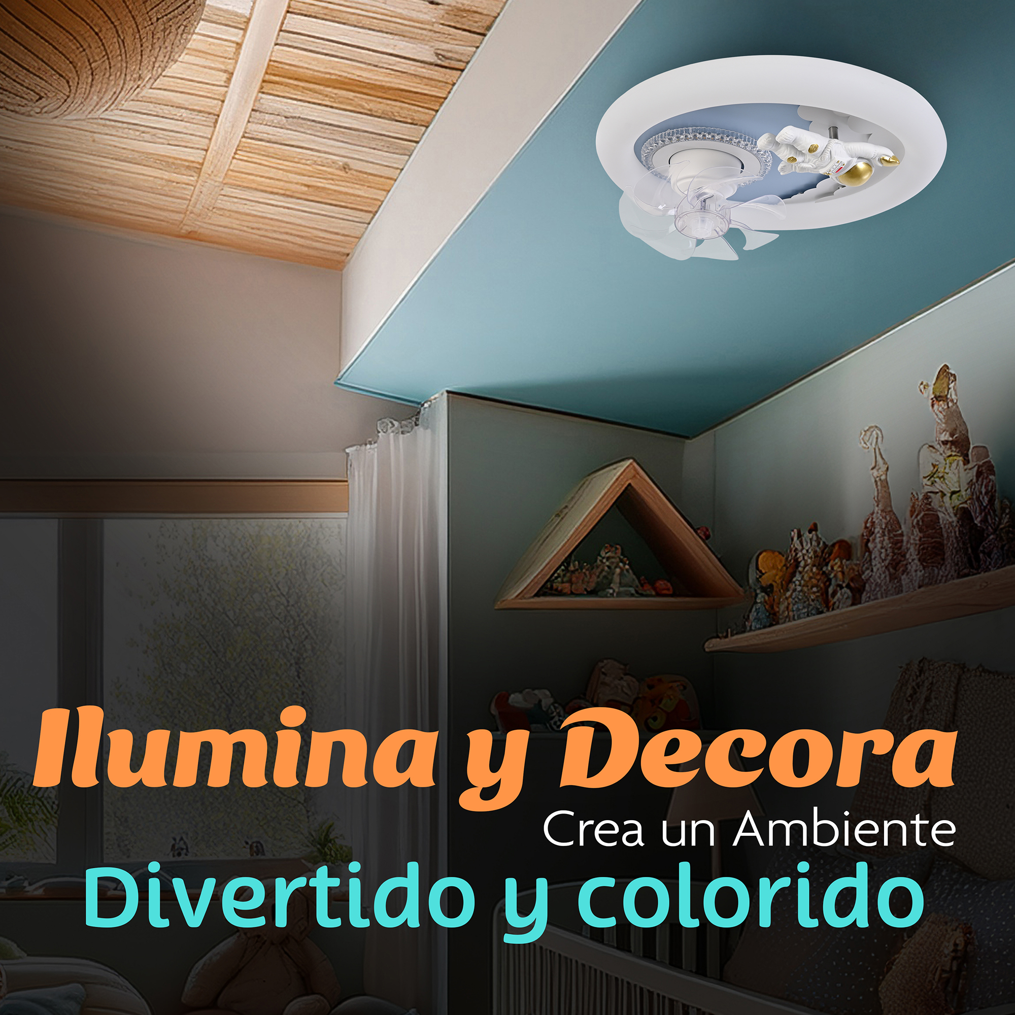 Lampara de techo infantil con ventilador / Lampara-de-techo-infantil-con-ventilador-33717517302335.jpg