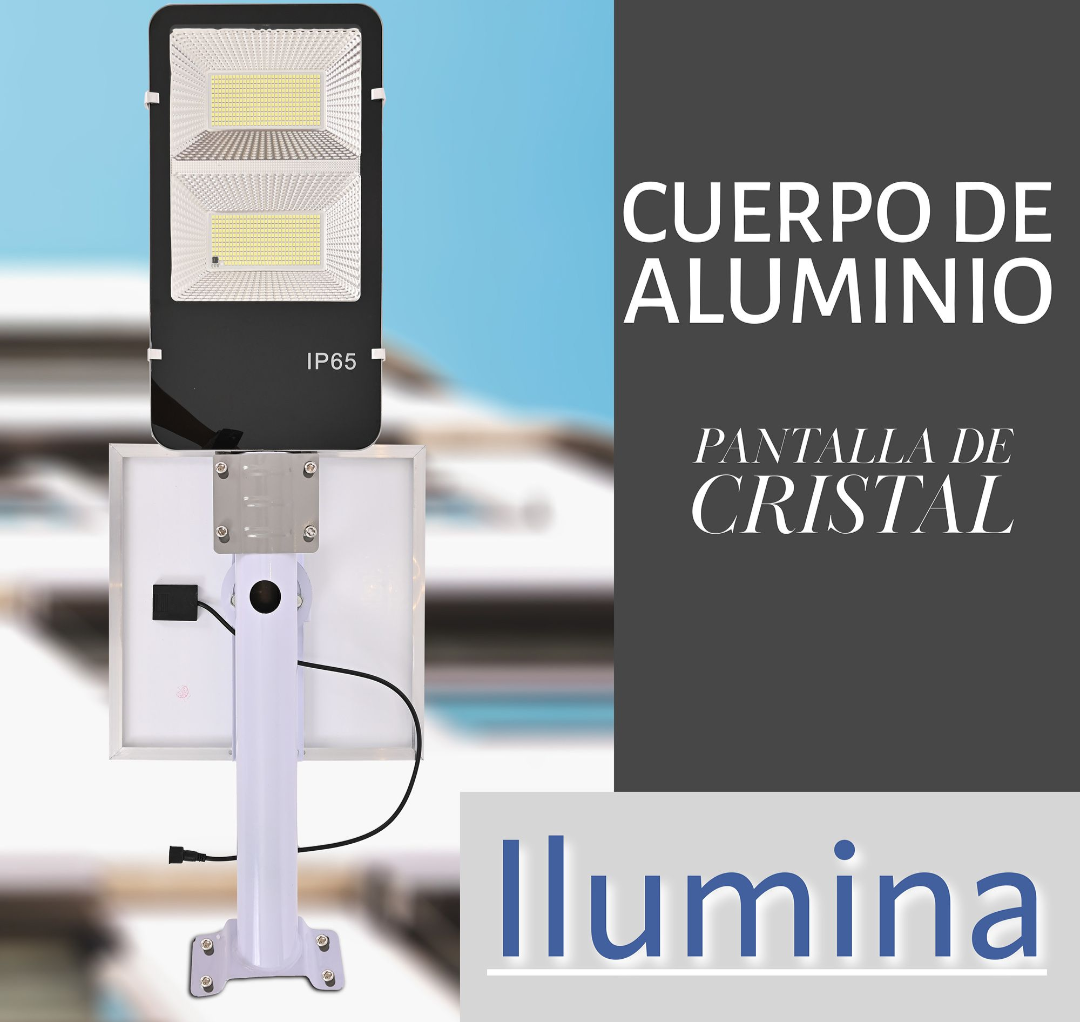 Lampara Suburbana De Led Con Panel Solar 100W / Luz-Led-Solar-100W-776642411540529.png