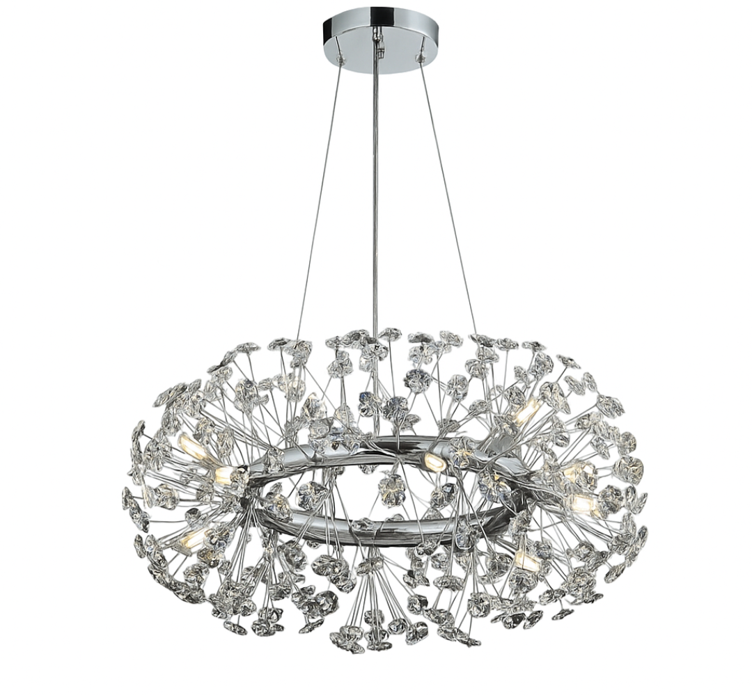 Candil colgante de cristal
