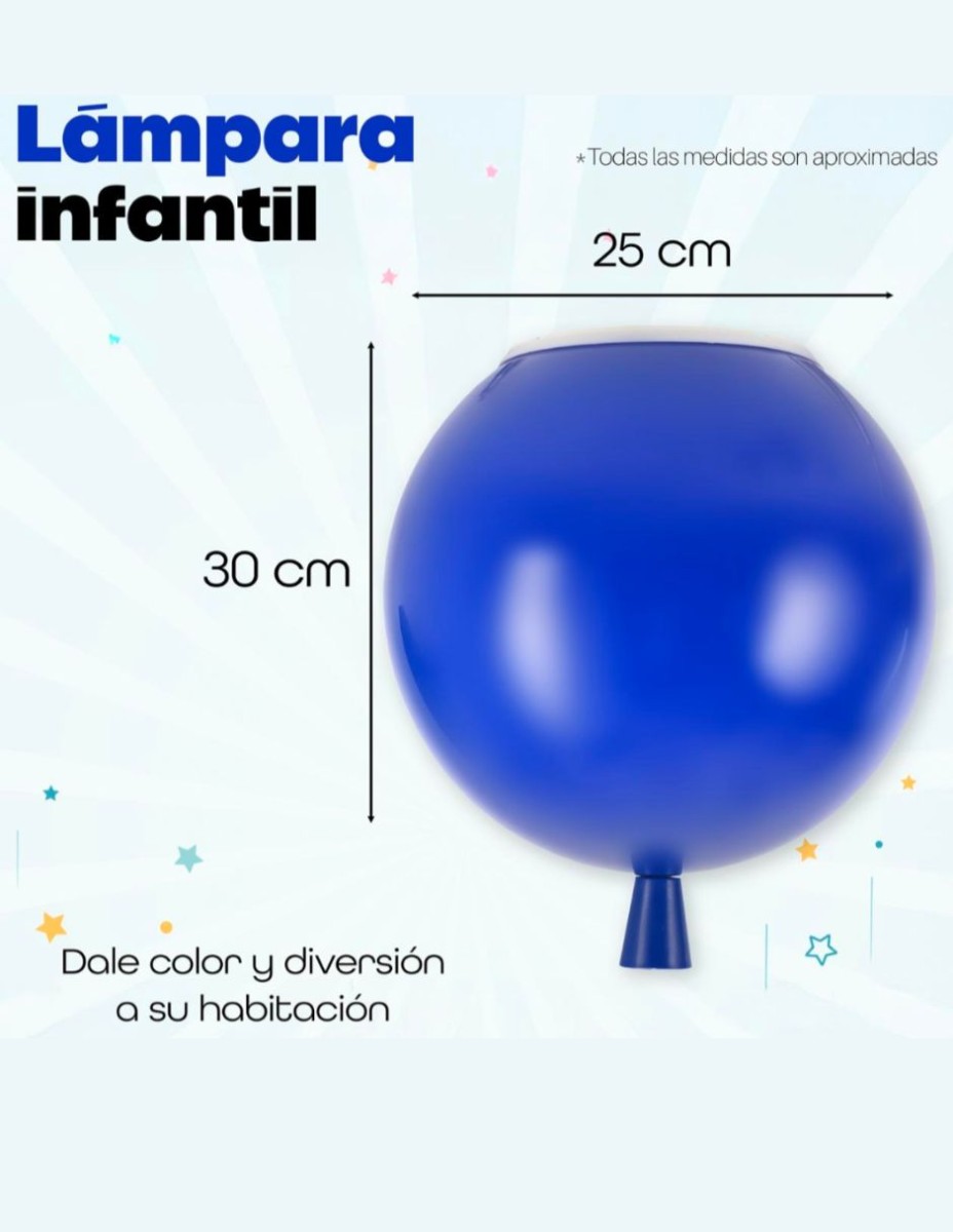 Candil Infantil Globo Colgante  / 