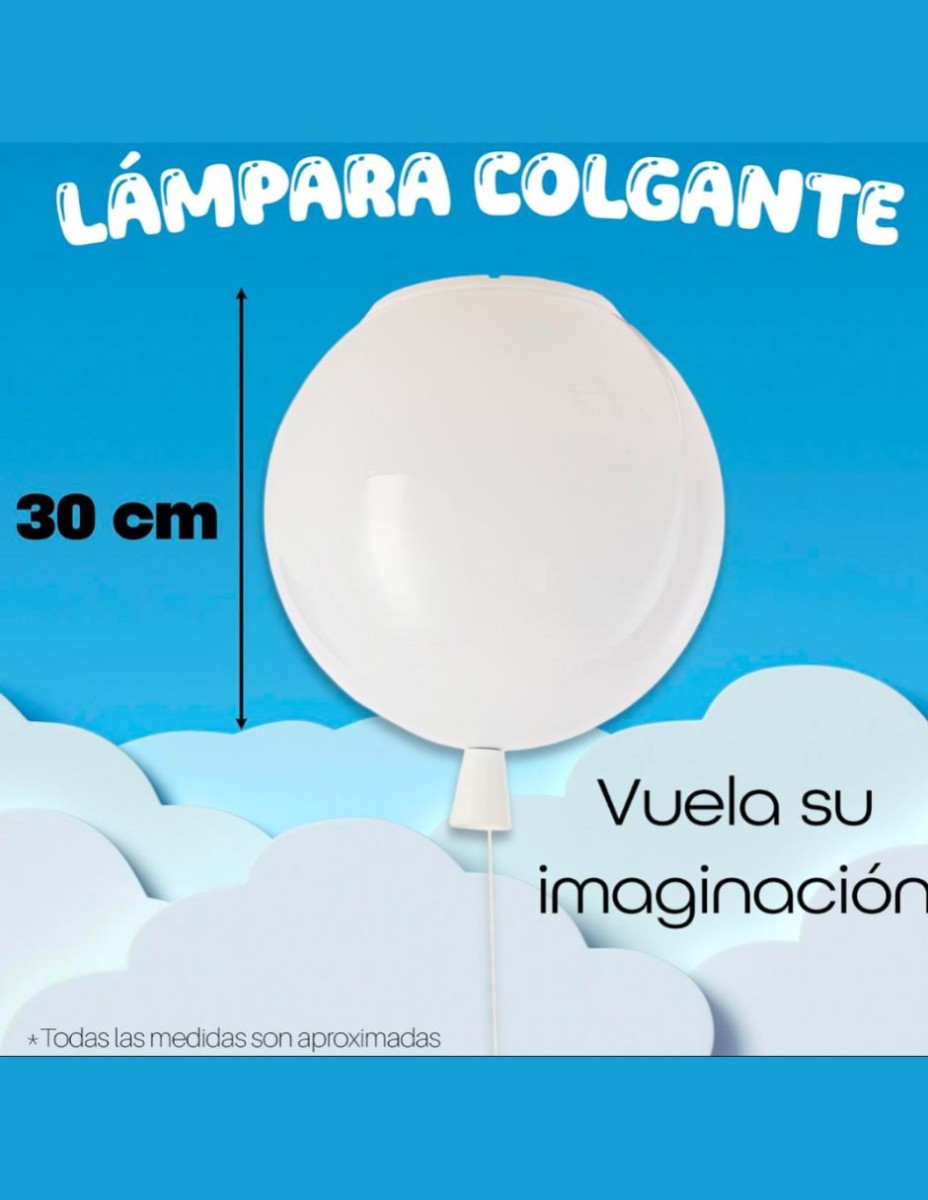 Candil Infantil Globo Colgante  / 
