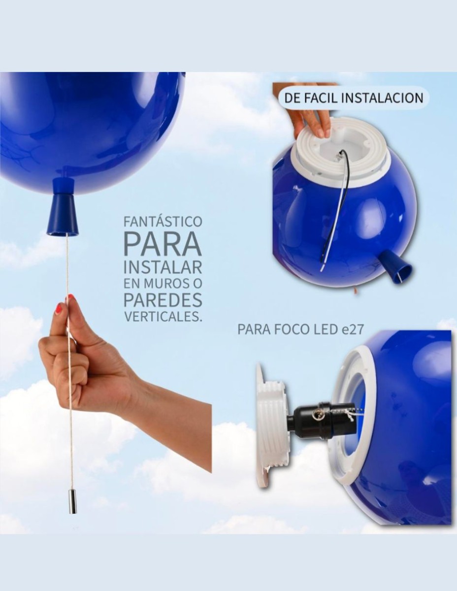 Arbotante Globo Infantil  / 