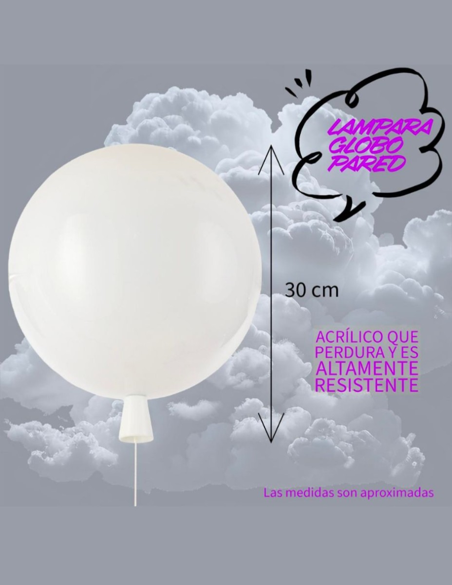 Arbotante Globo Infantil  / 