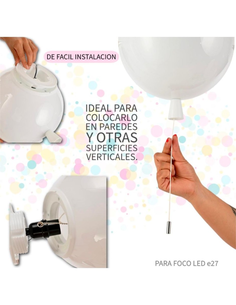 Arbotante Globo Infantil  / 