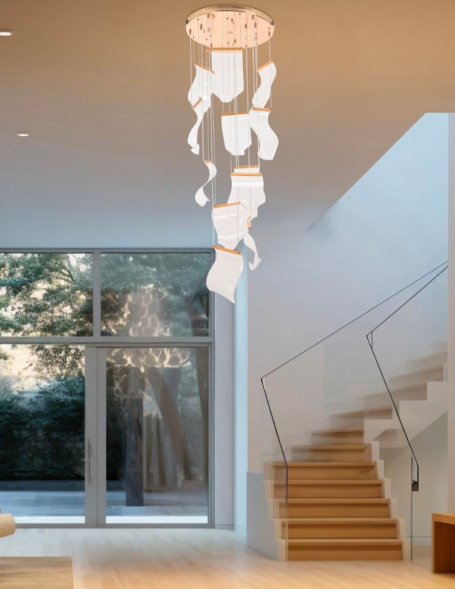 Candil Colgante Led 12 Luces Led Moderno / 