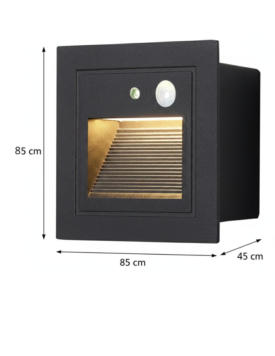 Lampara Escalera Con Sensor De Movimiento 3W / 