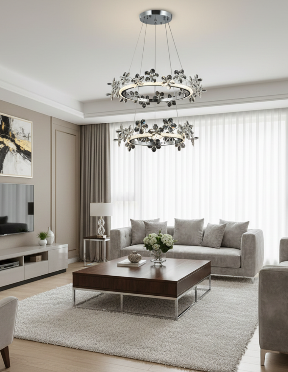 Candil Flor Imperial 2 Luces / 