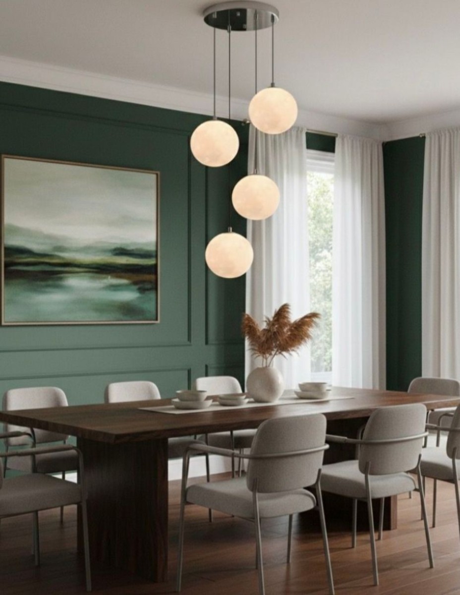 Candil Esfera Noa 4 Luces / 