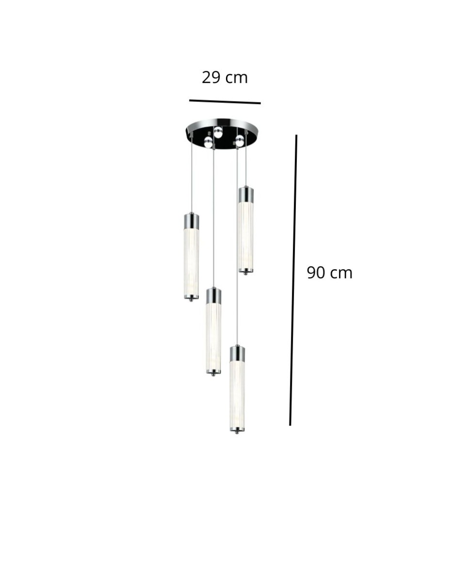 Candil Senda 4 Luces  / 