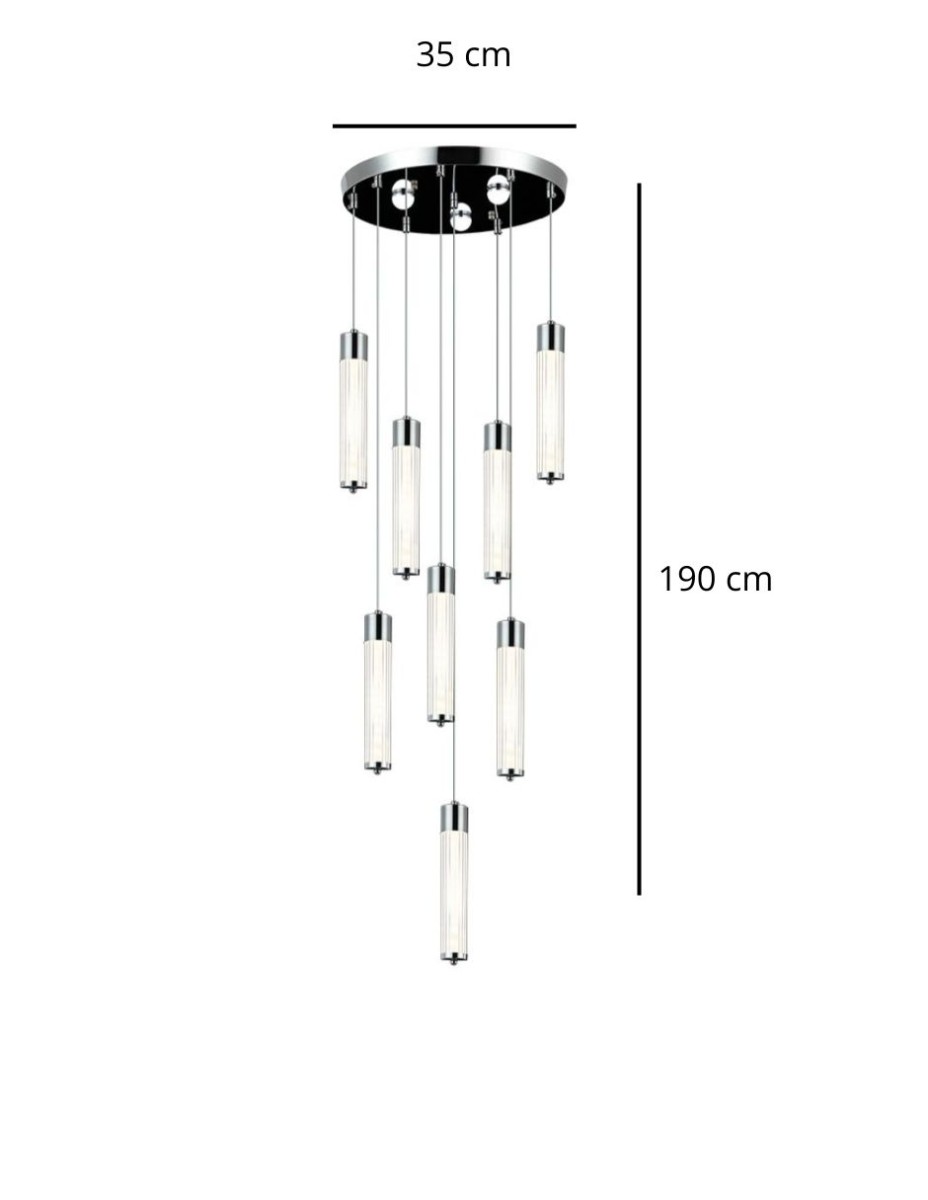 Candil Senda 8 Luces  / 