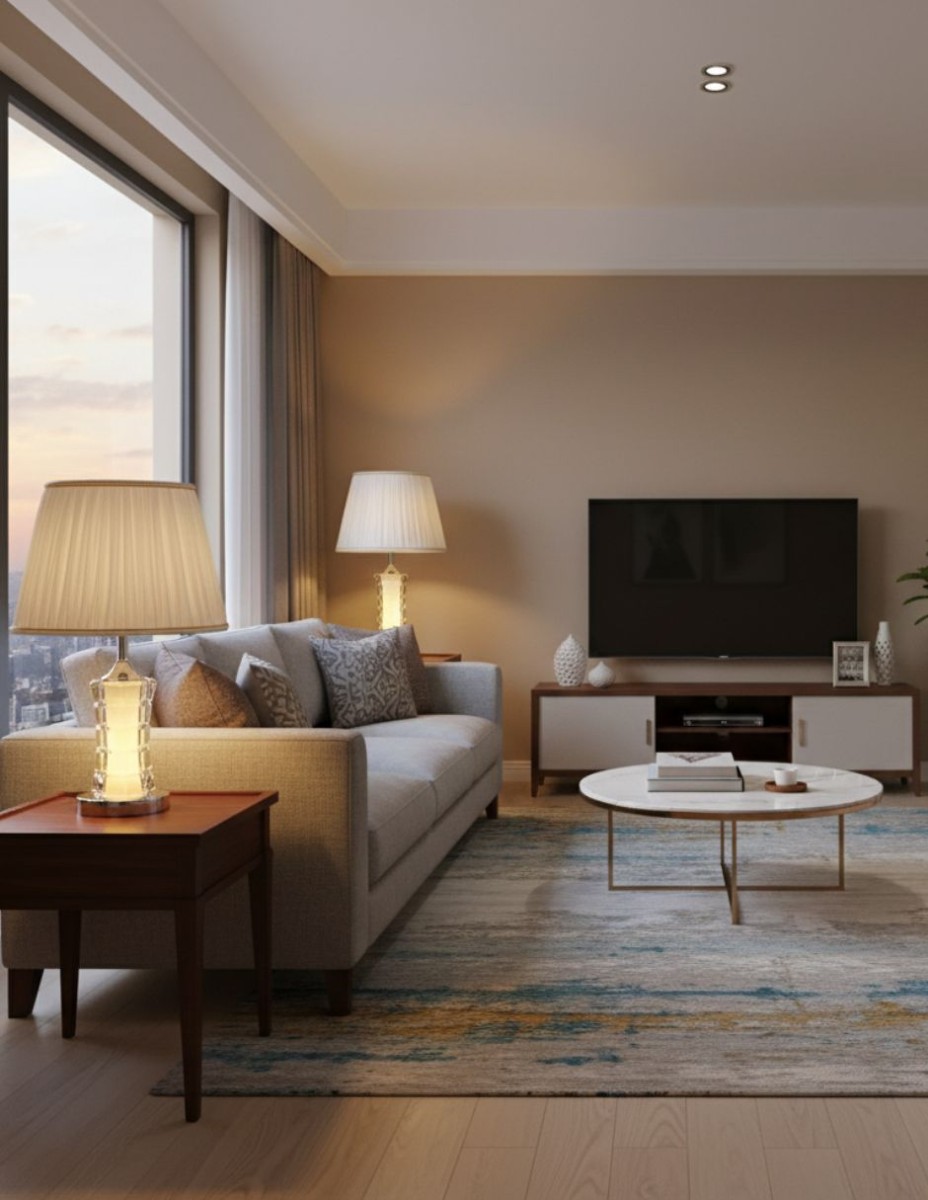 Lampara De Mesa Aurora / 