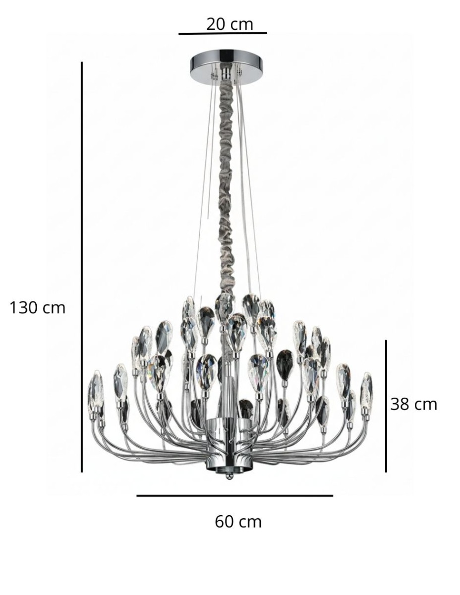 Candil Cristal Bloom Chico / 