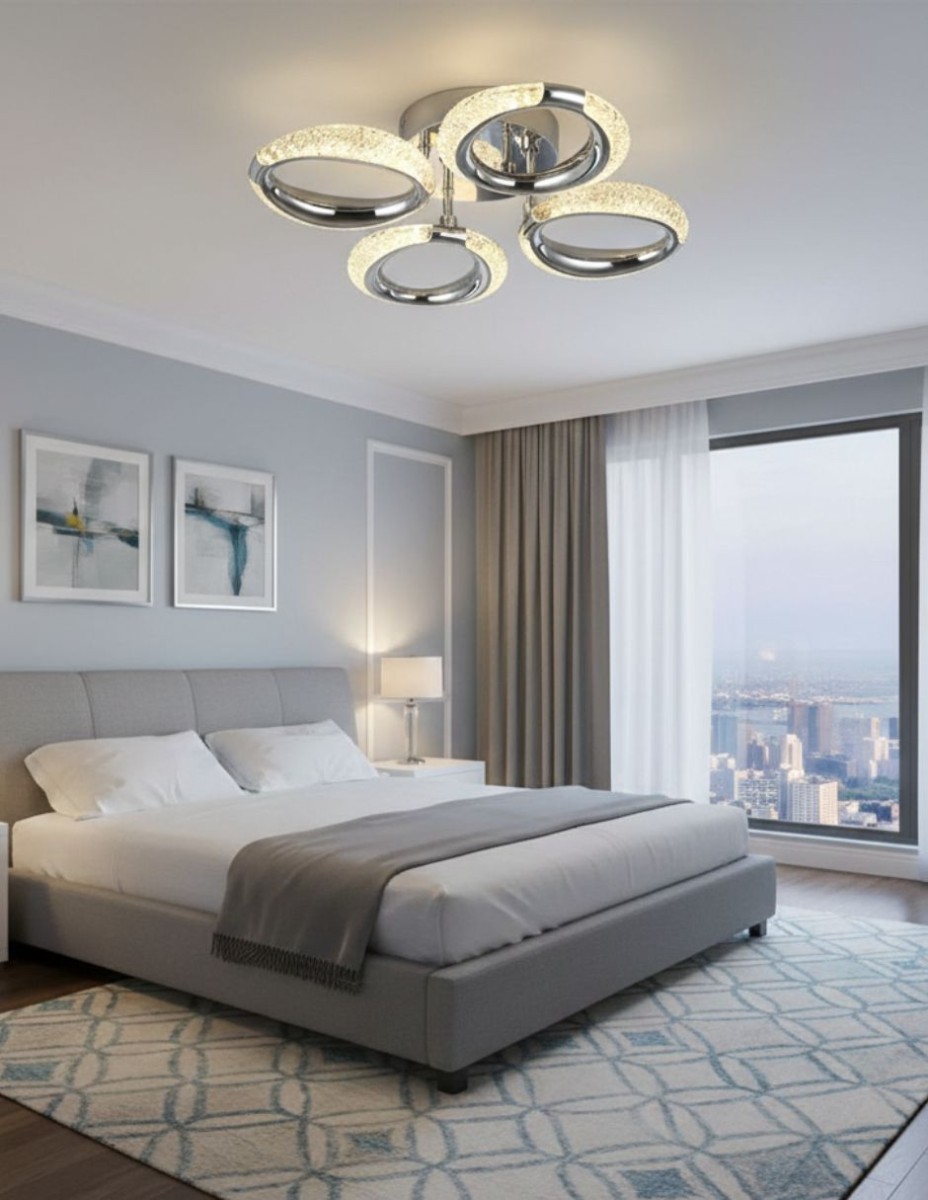 Lampara Orbita Led 4 Luces / 