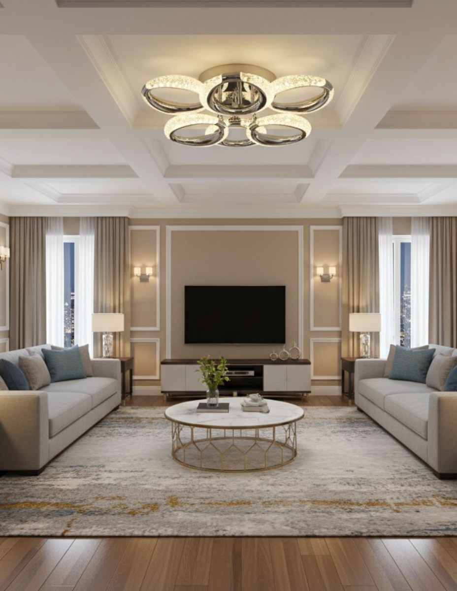 Lampara Orbita Led 6 Luces / 