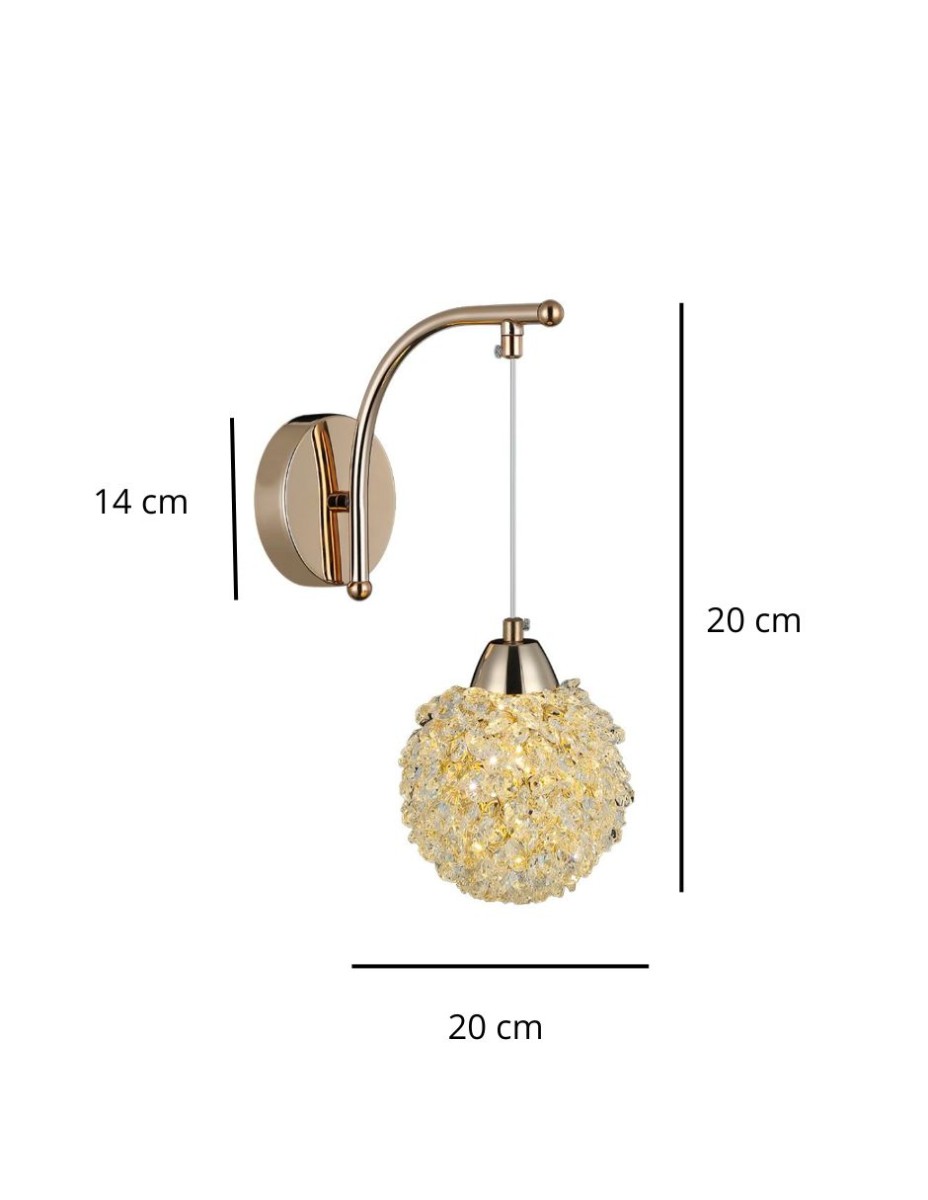 Arbotante Moderno Bora  / 