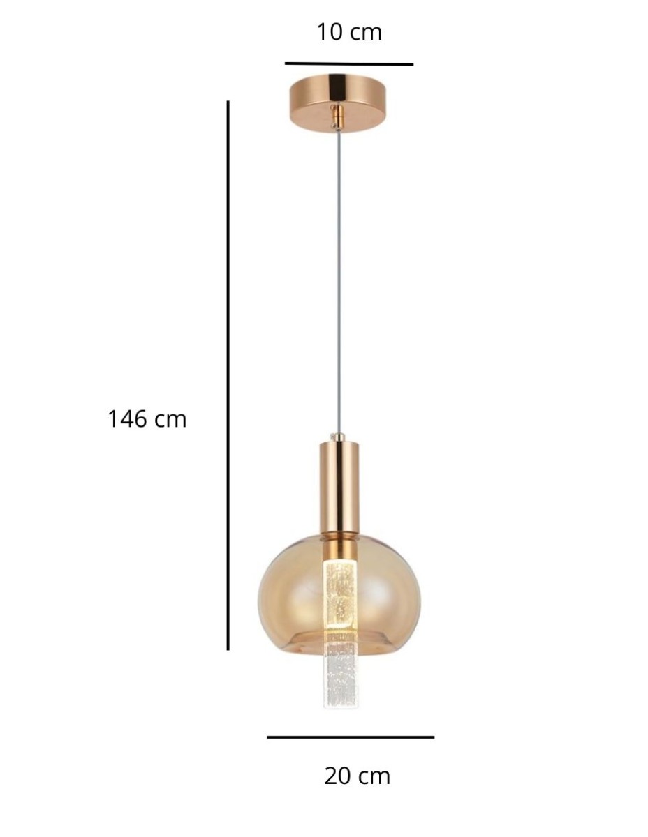 Lampara Colgante Lumitek / 