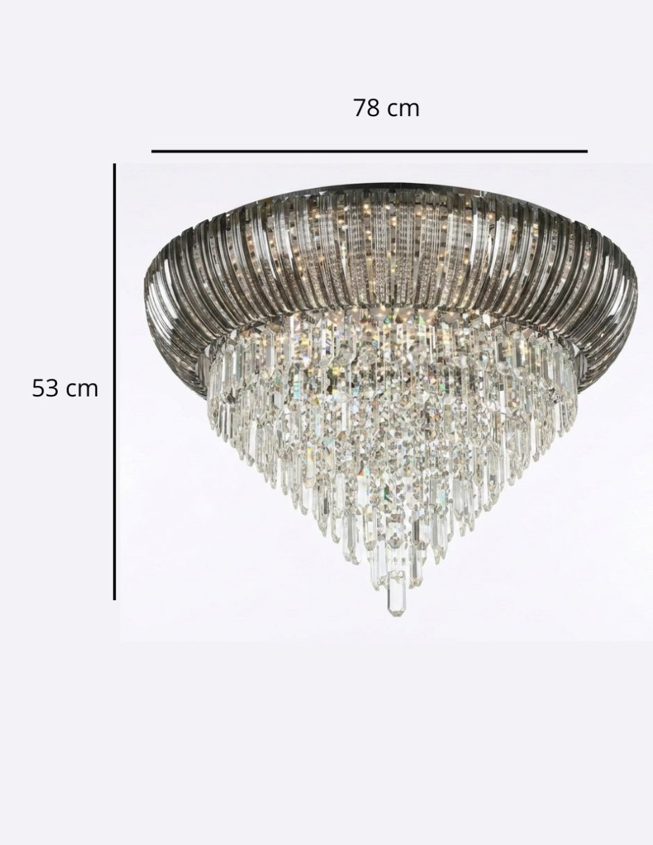 Candil Cascada De Cristal 342W / 