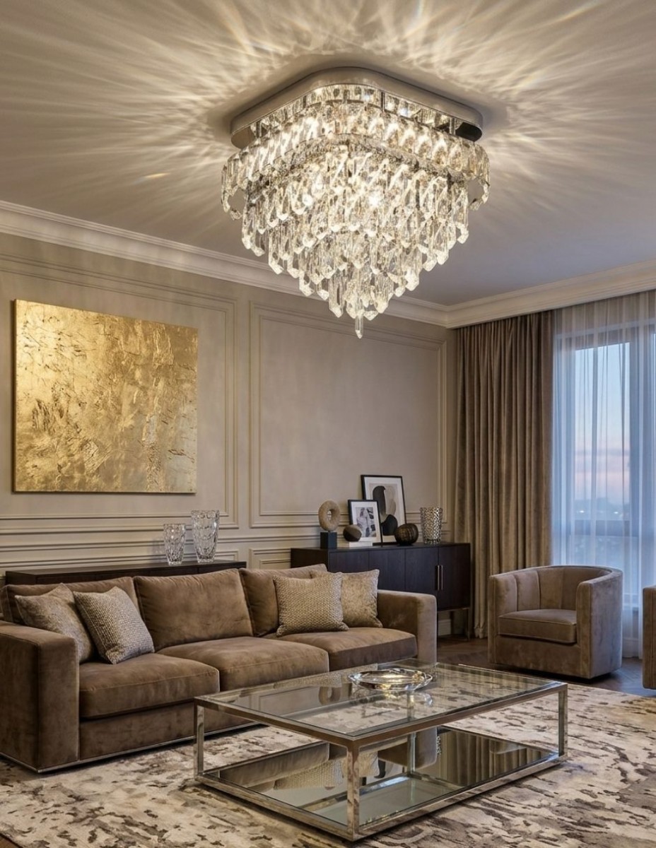 Candil Reina De Cristal 60W / 