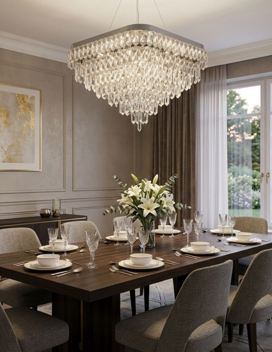 Candil Reina De Cristal 200W / 