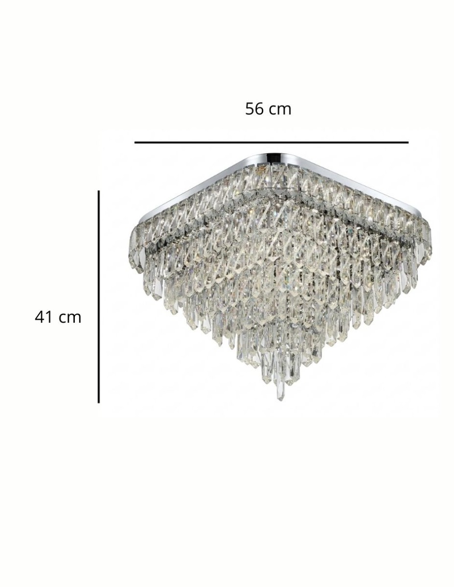 Candil Reina De Cristal 200W / 