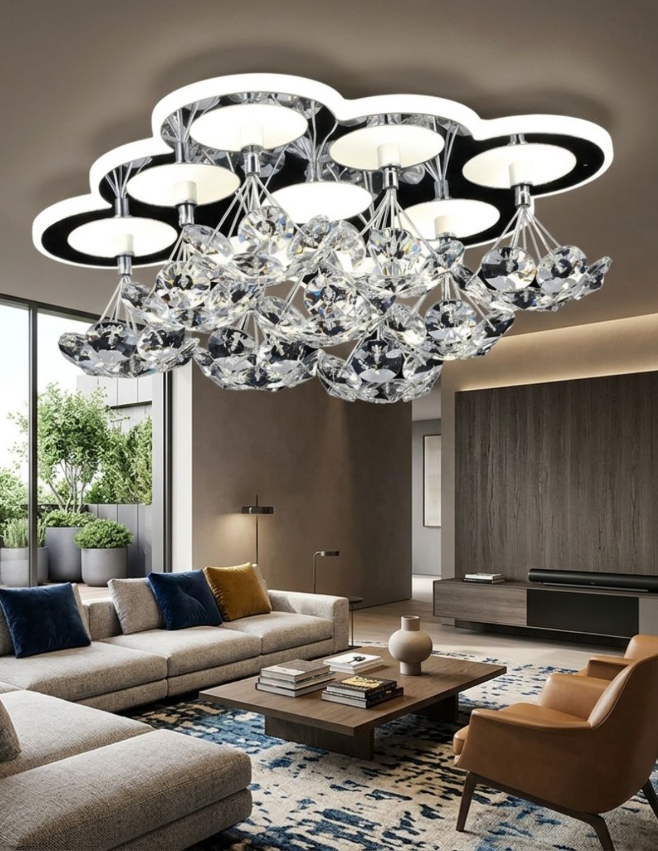 Plafon Aura Floral 25cm / 