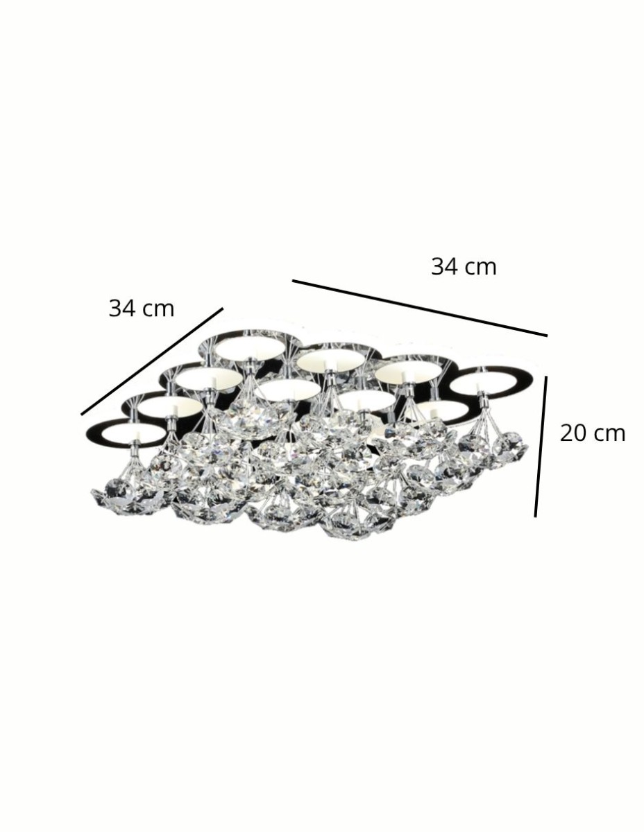 Plafon Aura Flora 34cm / 