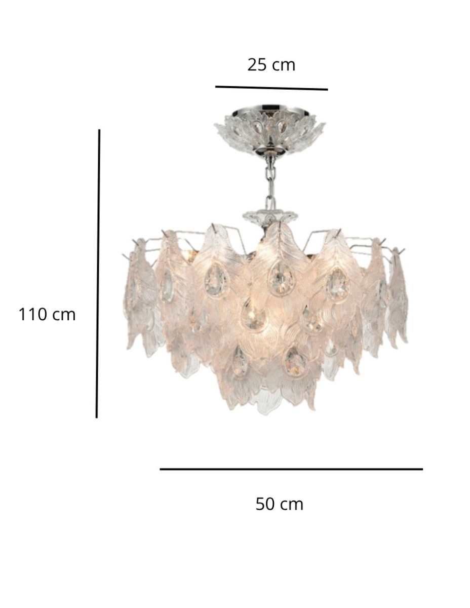 Candil Aura Crystal 50cm / 