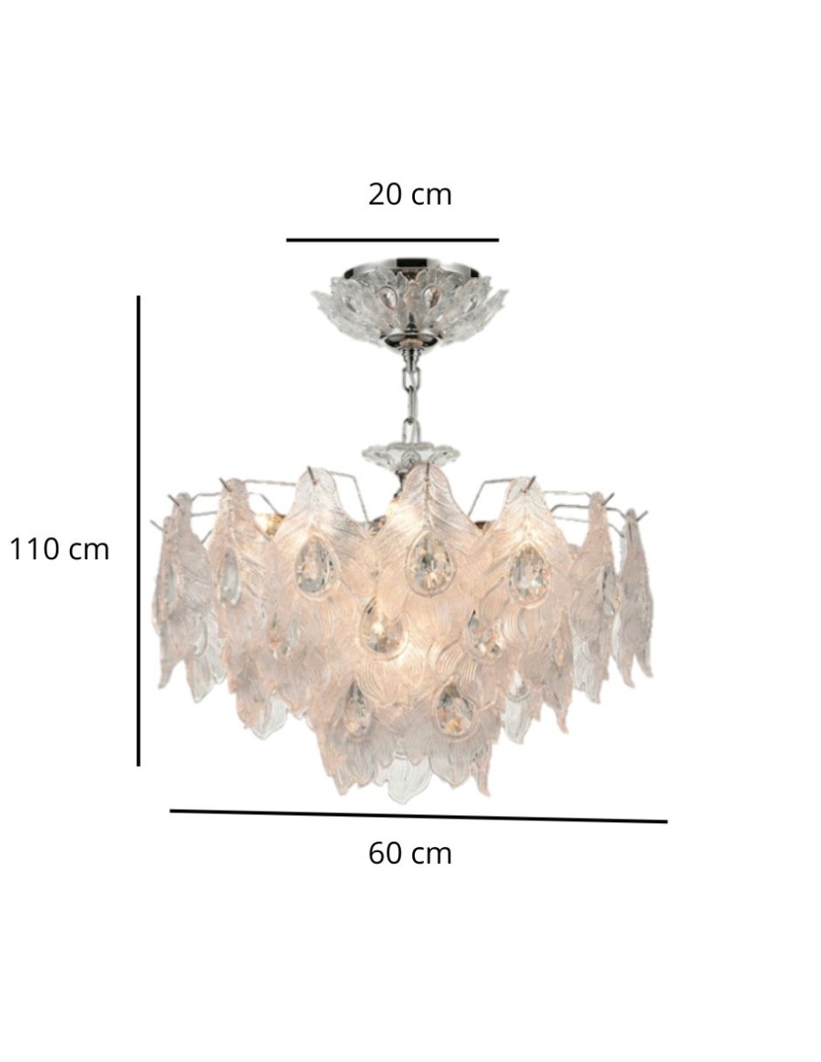 Candil Aura Crystal 60cm / 