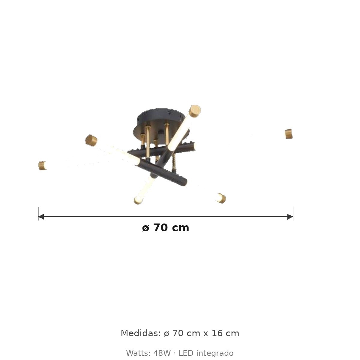 Plafón Vesper / 